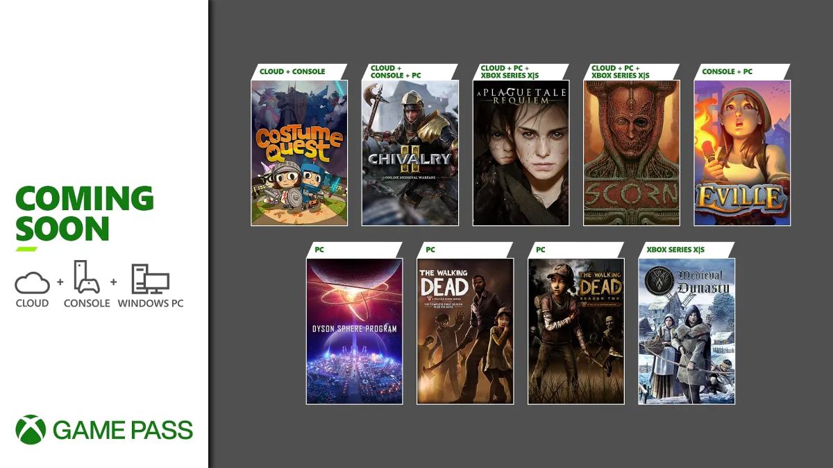 Juegos que llegan a Xbox Game Pass para octubre 2022.