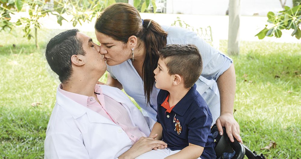 Juan Manuel Collazos se casó con Marcela Peláez y hoy disfrutan de Manuel, su hijo de 6 años. 