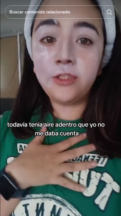 Video: joven sufre quemaduras en la cara tras explosión de olla a presión mientras preparaba lentejas