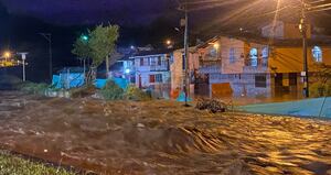 Emergencias por lluvias en Antioquia.