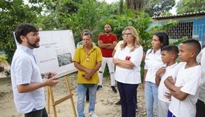 El alcalde de Barranquilla, Jaime Pumarejo anunció obras para colegios distritales