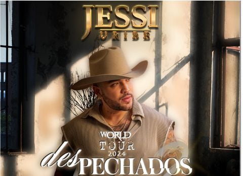 El cantante de música popular, Jessi Uribe, anunció el inicio de su gira mundial que llevará por nombre Tour Despechados.