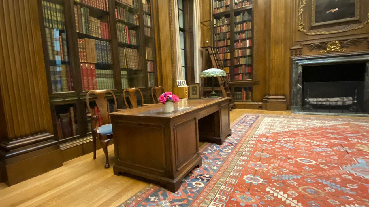 Biblioteca Wiidener en la Universidad de Harvard.