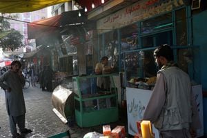 Una vista del Bazar de Kabul en Kabul, Afganistán 1 de septiembre de 2021. WANA (Agencia de Noticias de Asia Occidental) vía REUTERS ATENCIÓN EDITORES: ESTA IMAGEN HA SIDO SUMINISTRADA POR UN TERCERO.