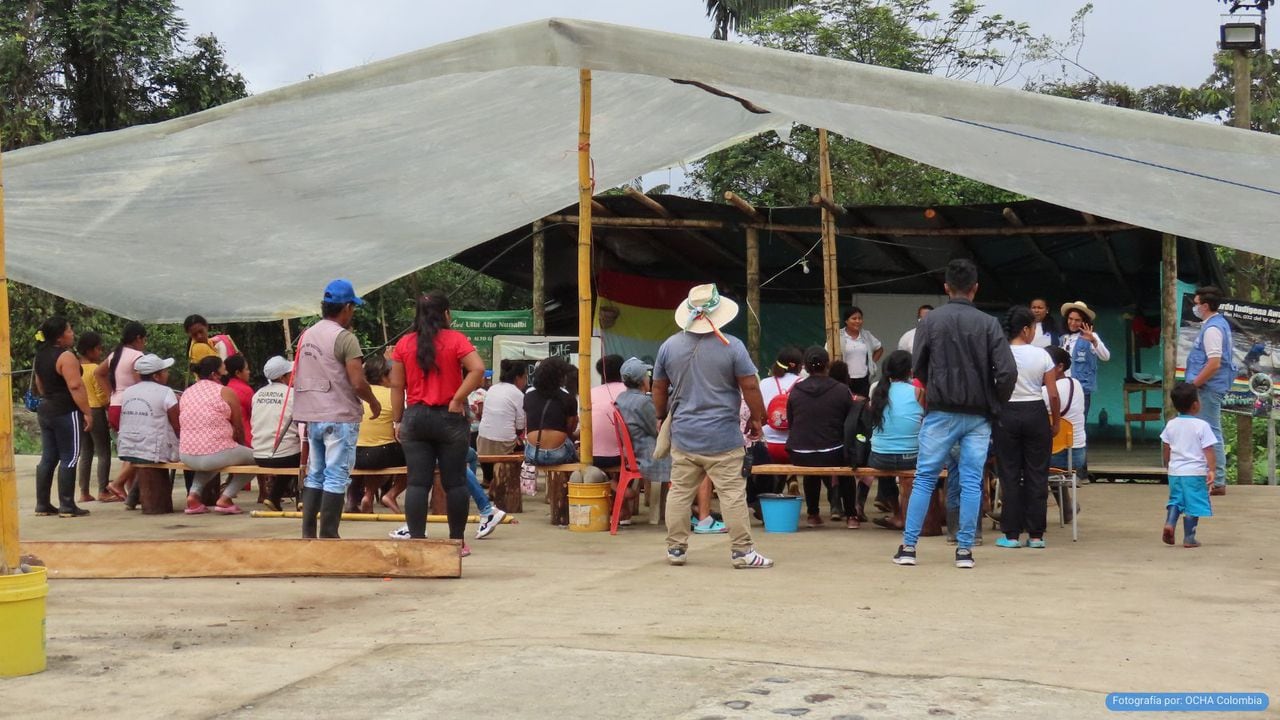 Confrontaciones de grupos armados en Barbacoas y Ricaurte, Nariño, ya dejan más de 2 mil desplazados.