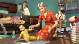 Los Sims 4 Creciendo en familia.