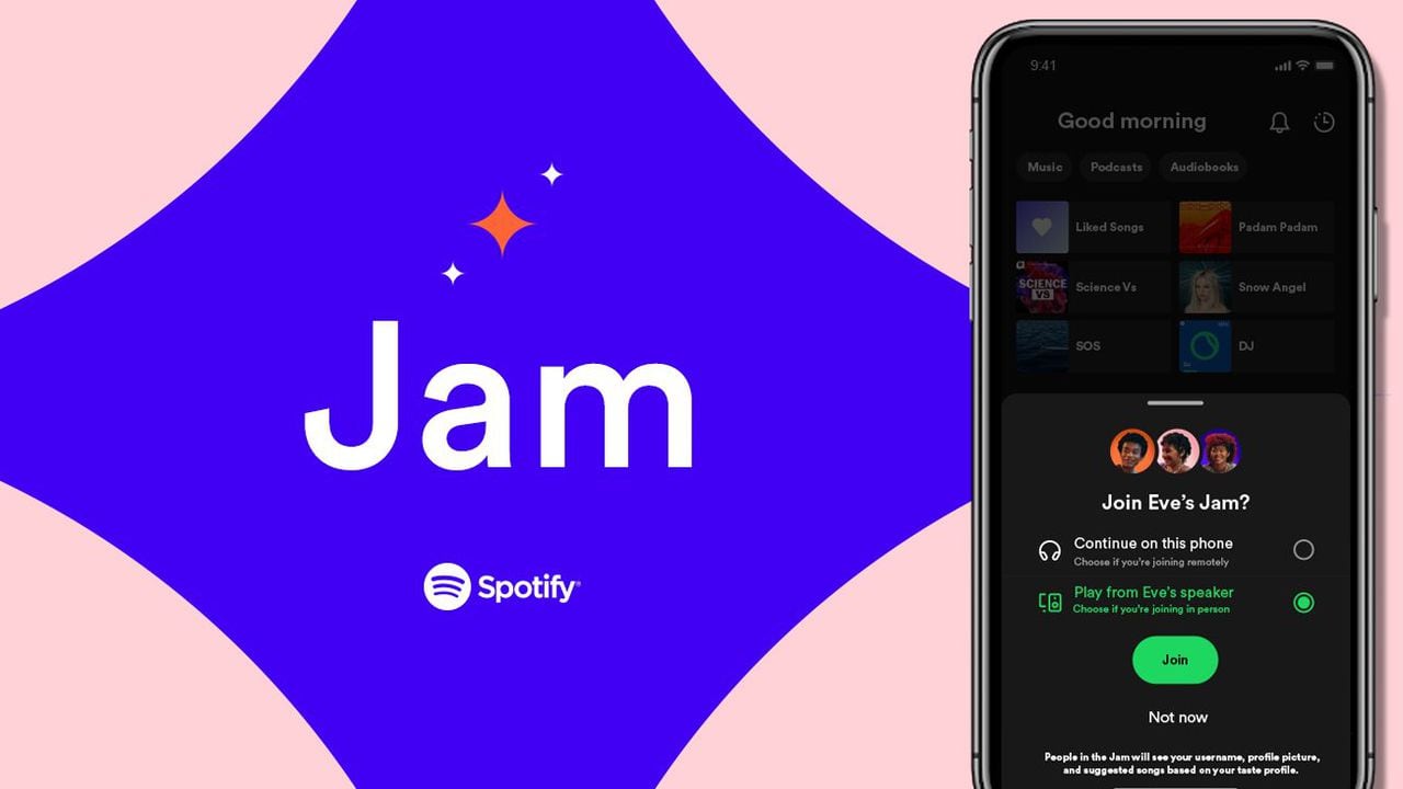 Así funciona 'Jam', la nueva característica de Spotify.