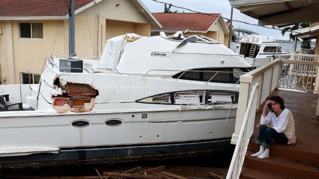 El huracán Ian causó destrozos en su paso por varias ciudades de Florida
