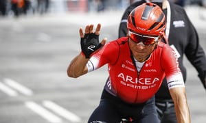 Nairo Quintana of Team Arkea - Samsic during the 101th Volta Ciclista a Catalunya 2022, Stage 7 from Barcelona to Barcelona. On March 27, 2022 in Barcelona, Spain. (Photo by Xavier Bonilla/NurPhoto via Getty Images)