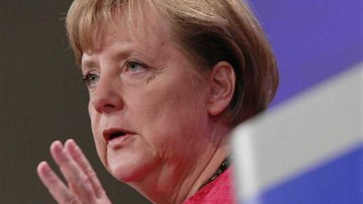 Ángela Merkel, canciller de Alemania