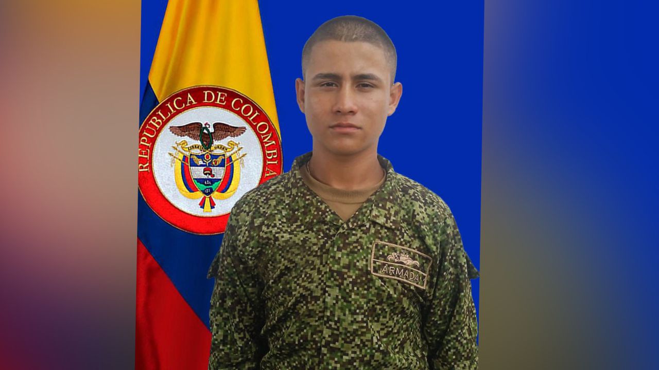 Bernardo Beltrán Ortega, infante de marina secuestrado hace más de dos meses en Norte de Santander.