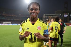 Linda Caicedo, una de las gratas revelaciones del Mundial Femenino Sub 17.