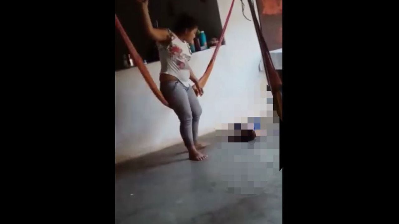 Ángela Julieth Cuniche, la mujer que agarró a patadas a un bebé en Casanare