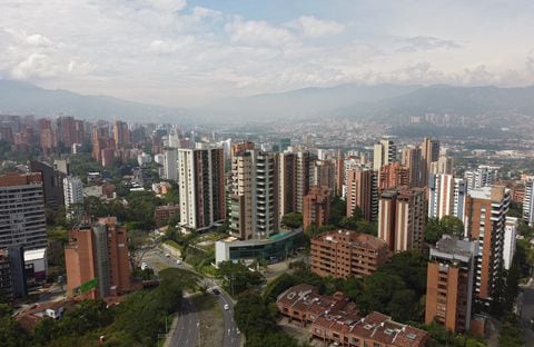 Panorámica de Medellín El Poblado 
Medellín octubre 12 del 2022
Foto Guillermo Torres / Semana