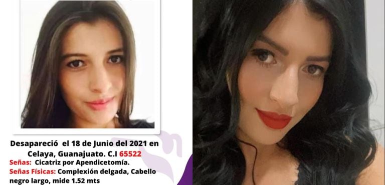 Nataly Alejandra Ángel, desaparecida en México
