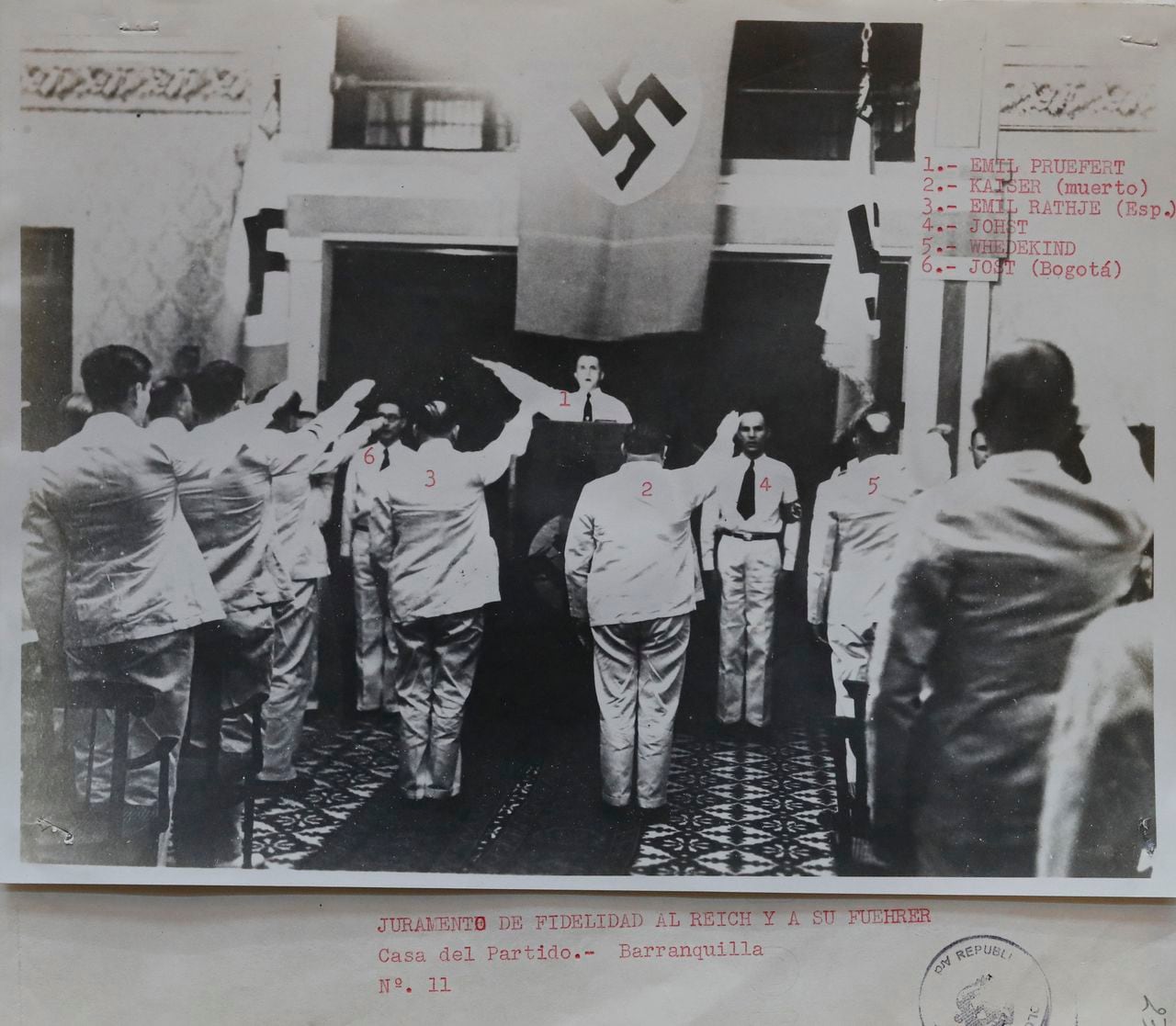 Sede Nazis en Barranquilla