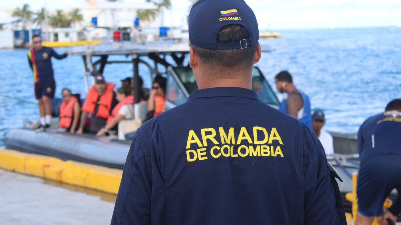 Armada rescata a migrantes en San Andrés que viajaban a Centroamérica