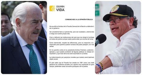 Andrés Pastrana, Gustavo Petro y el comunicado que compartió la UNP.