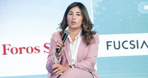 Pilar Zamora Fundadora y directora ejecutiva de la Agencia Espacial de Colombia y vicepresidenta dela junta directiva de la Federación Internacional Astronáutica (IAF).