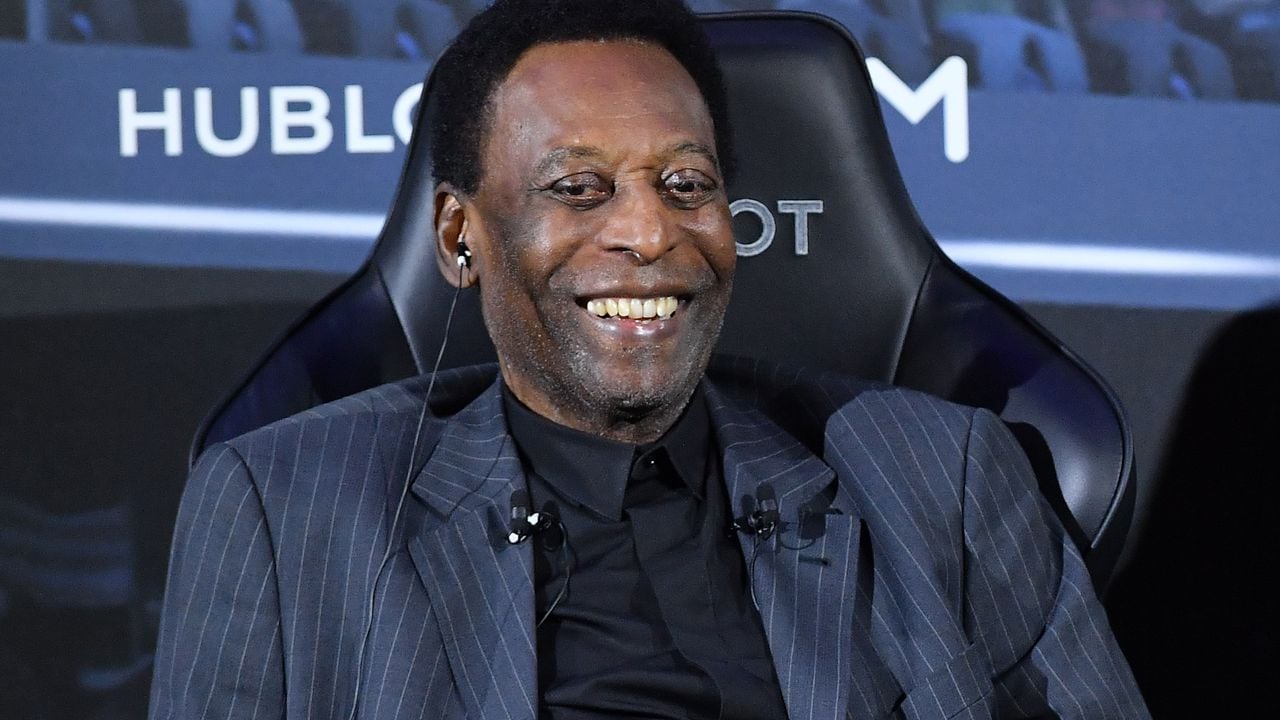 Pelé está hospitalizado.