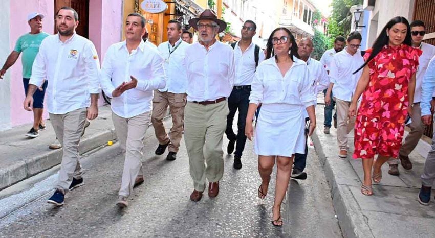 El funcionario confirmó el interés del Gobierno en impulsar el trabajo en planificación y seguridad turística de Cartagena
