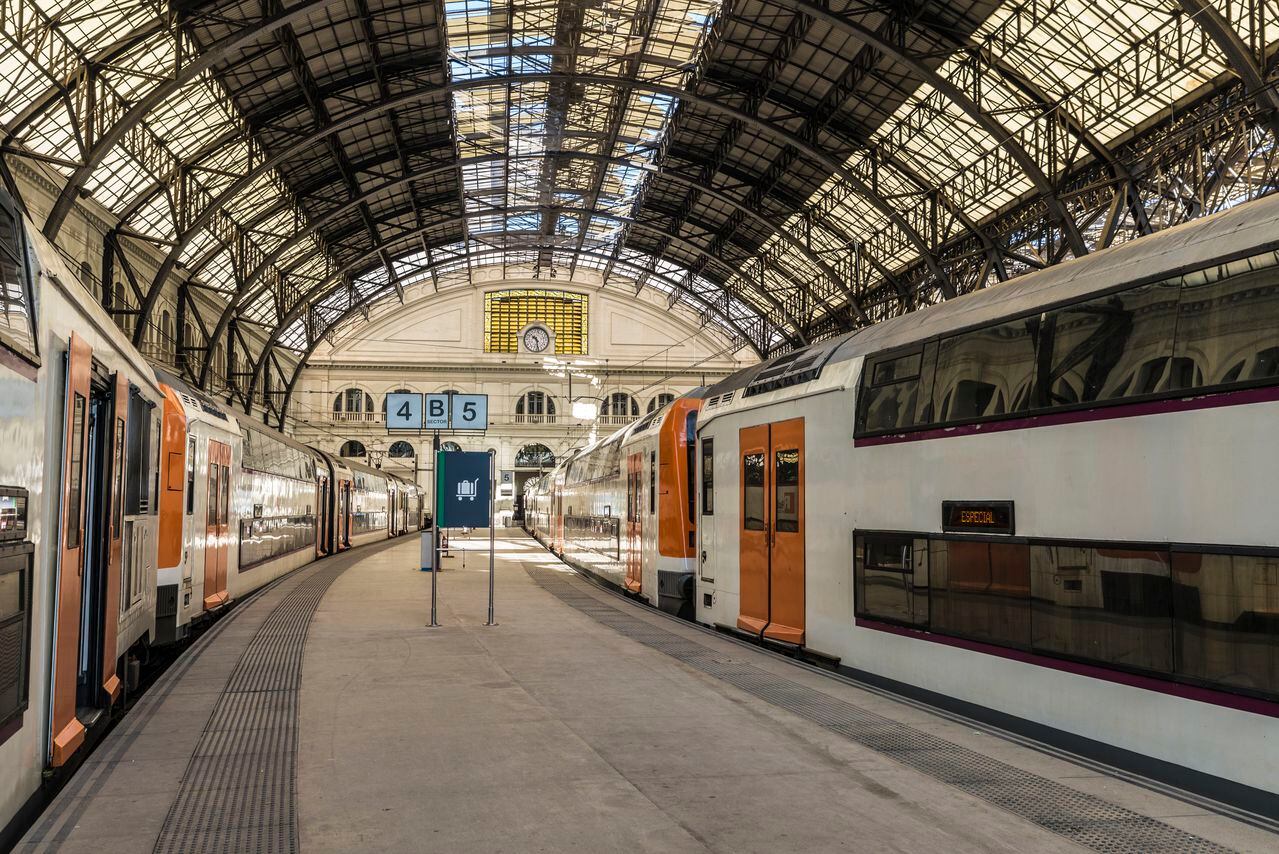 Train Station in Barcelona
