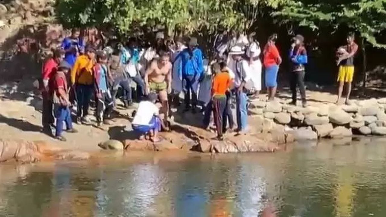 Joven apareció muerto en el río Guatapurí.