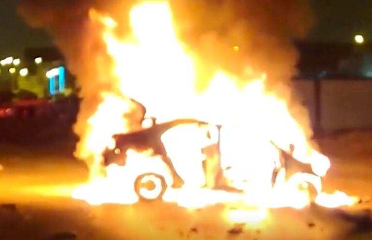 Carro quemado