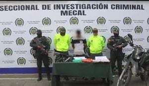Capturan a alias DM, presunto disidente de las Farc, quien custodiaba armas en el Valle del Cauca