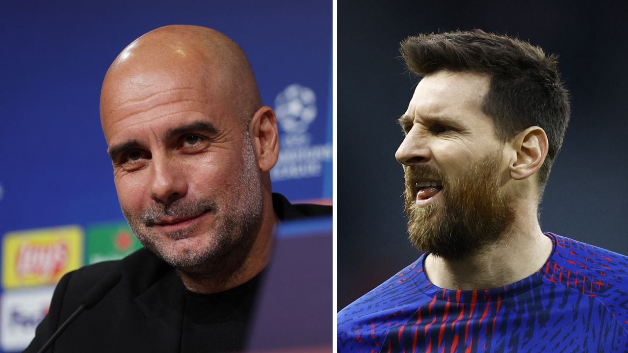 Guardiola se refirió al regreso de Messi al FC Barcelona