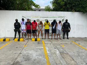 Fueron siete capturados para la desarticulación del grupo delincuencial los pepes del sur
