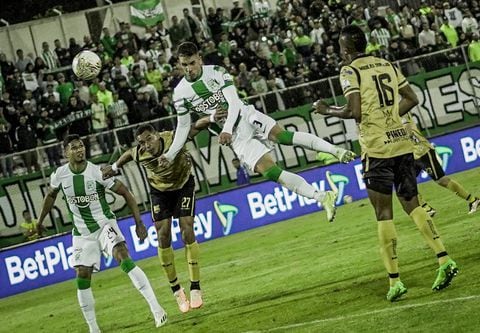 Nacional y Águilas se enfrentaron por los cuartos de final de la Copa BetPlay