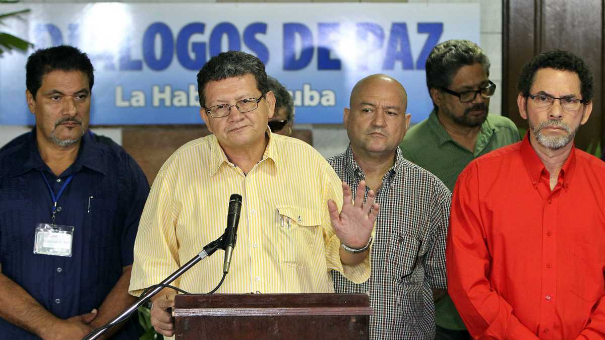 La delegación de las FARC en La Habana pareció de alguna manera sorprendida por el plagio del alto oficial.