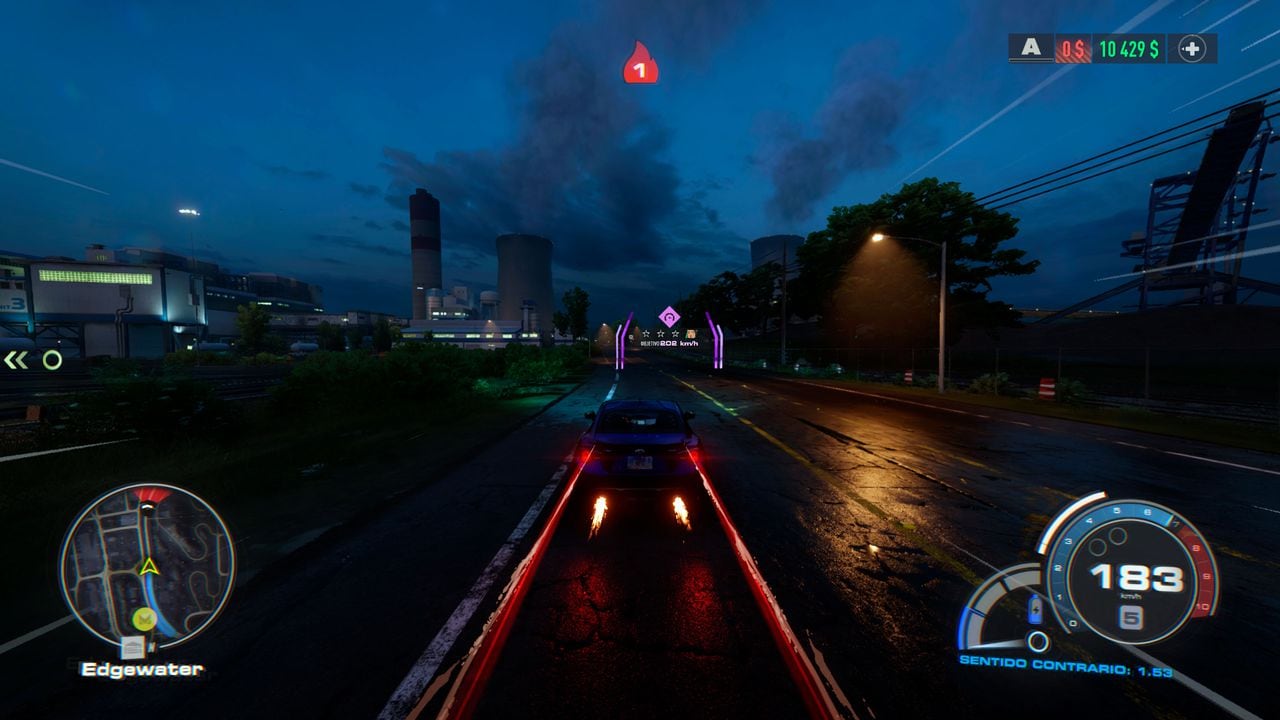 El mapa de Need for Speed Unbound ofrece varios desafíos.