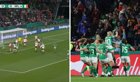 Irlanda fue la selección protagonista del gol olímpico