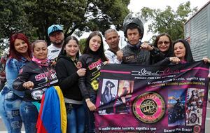 Motociclistas protestan en la capital debido a que la Alcaldía de Bogotá expidió el Decreto 270 de 2022.