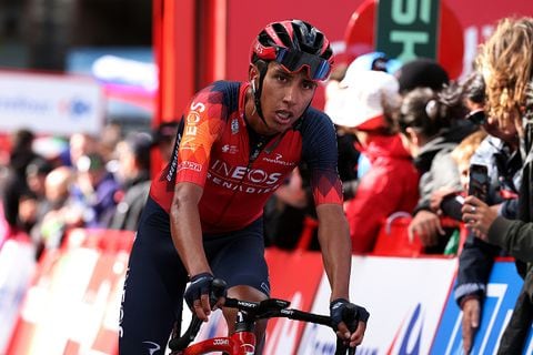 Egan Bernal viene de correr el Tour de Francia en julio.