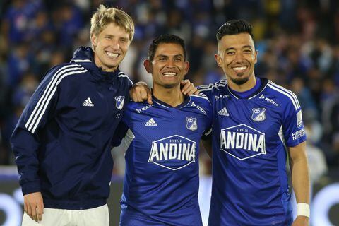 Andrés Llinás, David Silva y Fernando Uribe, figuras del Millonarios campeón 2023-l