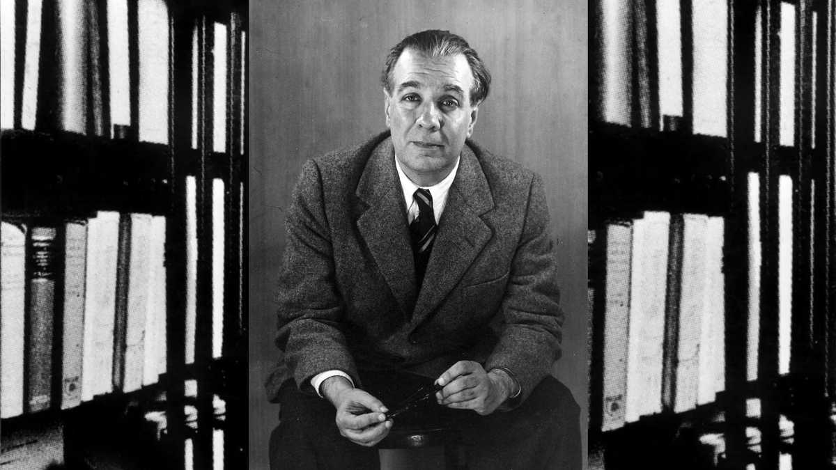 Retrato de Jorge Luis Borges por Grete Stern. Wikimedia Commons