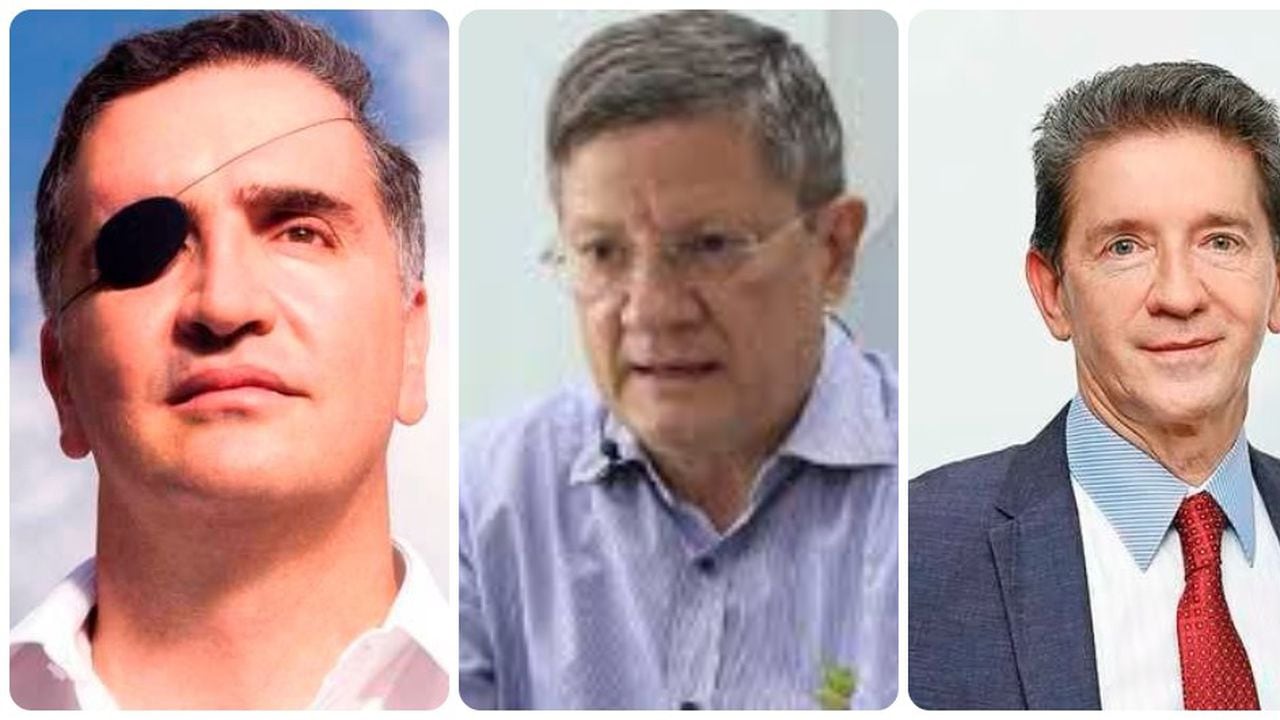 Mauricio Tobón, Luis Fernando Suárez, Luis Pérez son candidatos a la Gobernación de Antioquia.