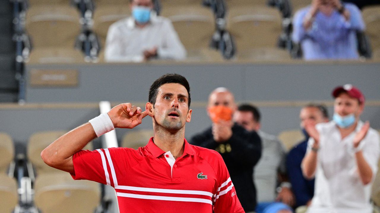 Novak Djokovic se metió en la final del Roland Garros.