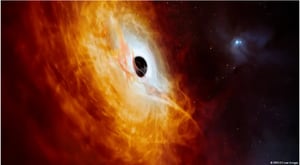 El cuásar descubierto no solo es el más brillante de su clase, también es el objeto más luminoso jamás observado. El agujero negro de este cuásar crece en masa el equivalente a un Sol al día, lo que lo convierte en el agujero negro más rápido de crecimiento hasta ahora