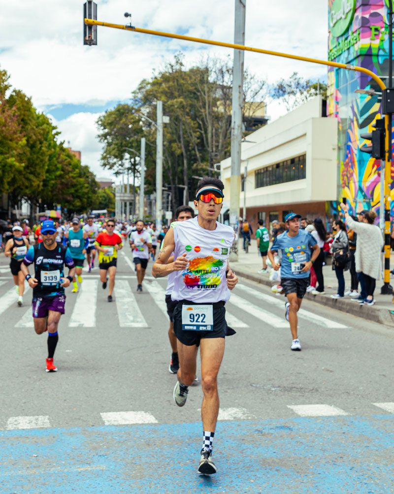 De Colombia hay atletas de 27 departamentos registrados para la Media Maratón de Bogotá.