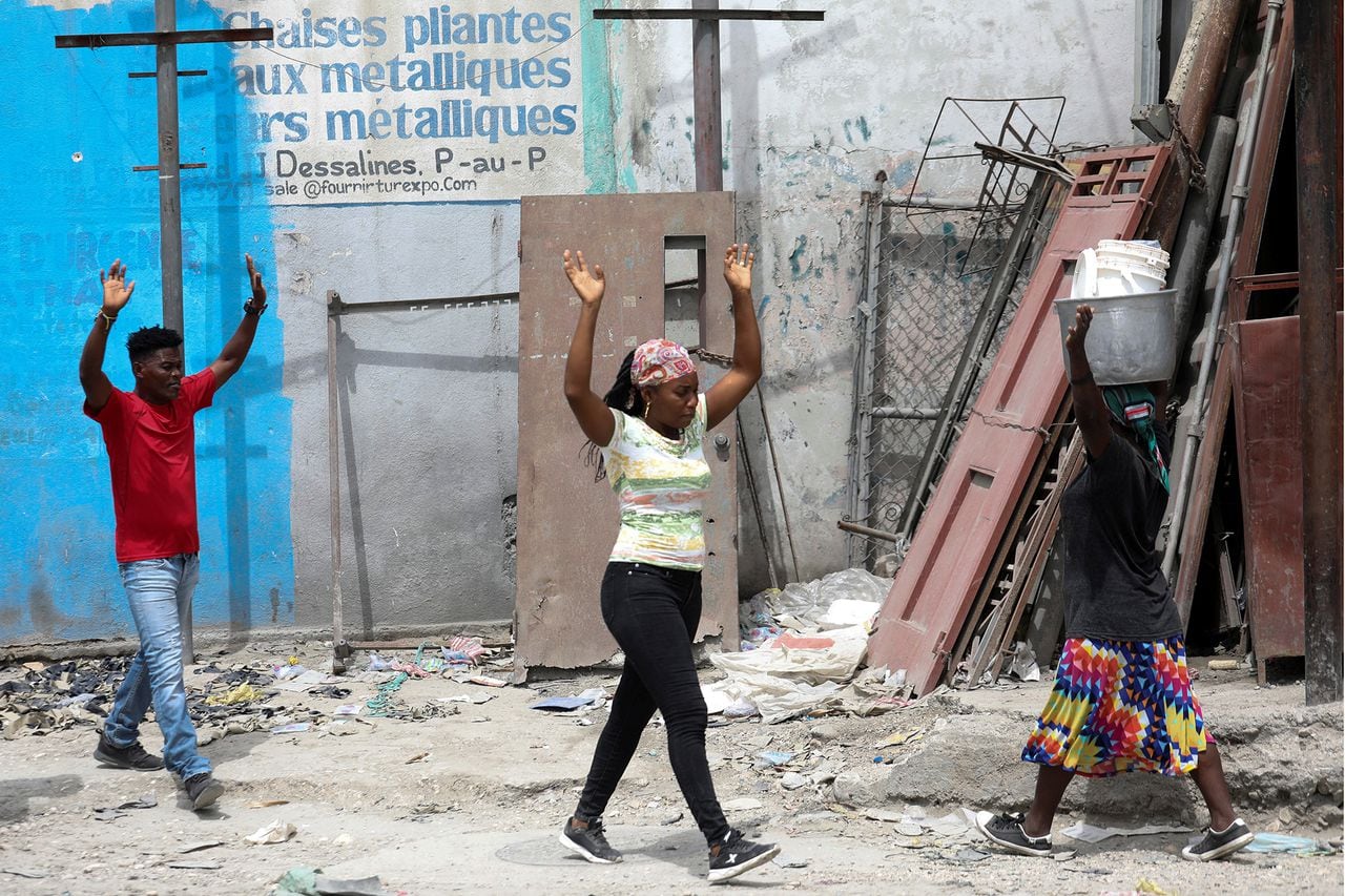 En imágenes : estalla la violencia en Port-au-Prince