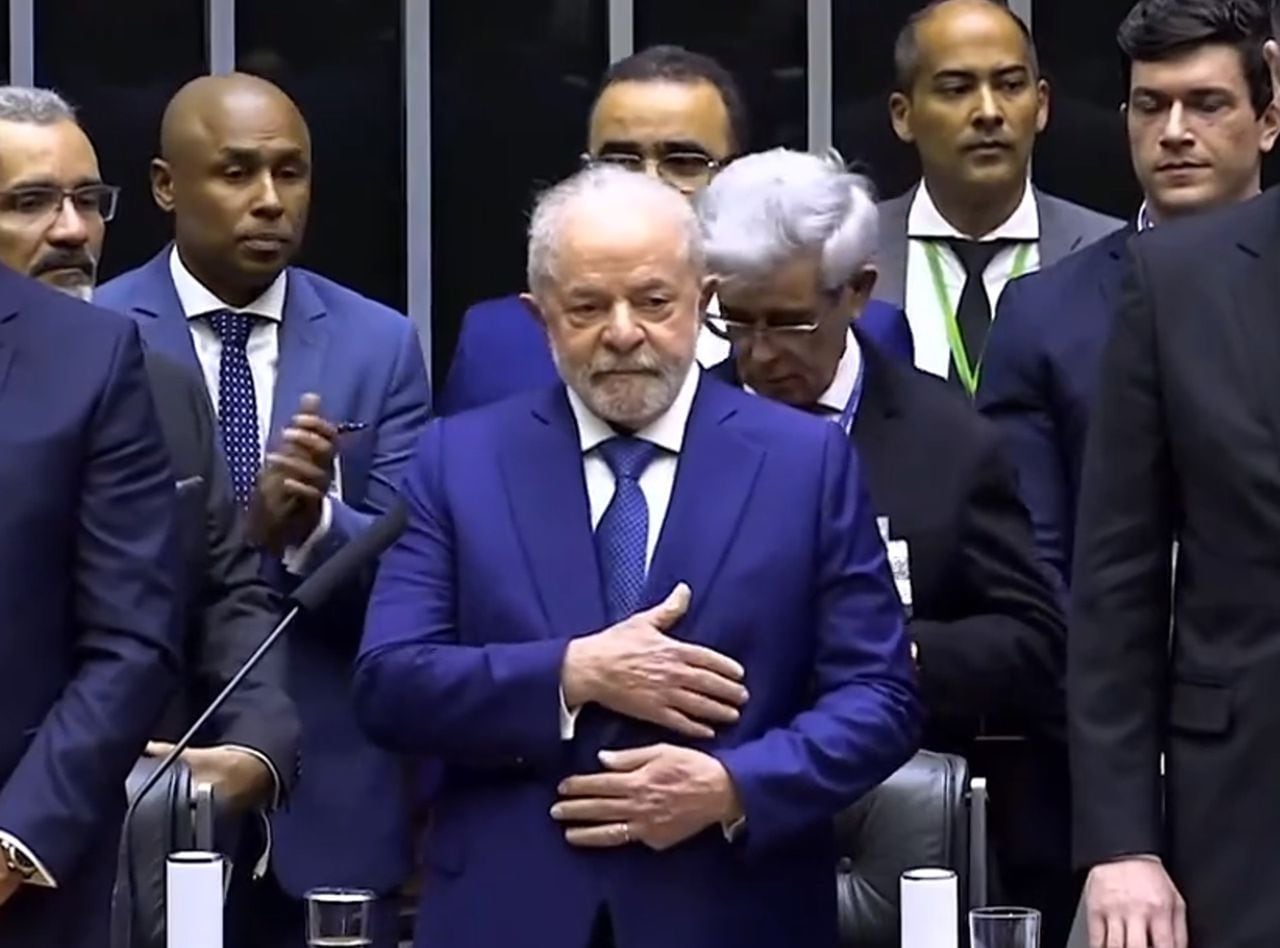 Lula da Silva asumió como mandatario de Brasil por tercera vez.
