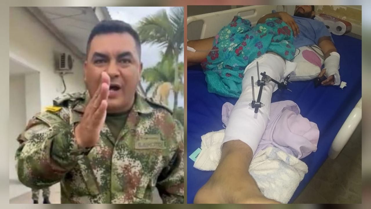 “Usted es un malparido”: el nuevo escándalo del coronel del Ejército, Jimmy Rodríguez y que tiene a un joven en el hospital.