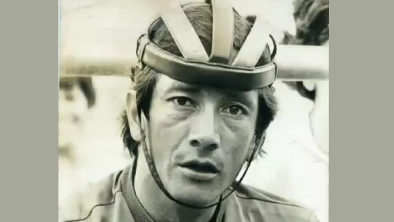 Luis Hernán Díaz Villegas, exciclista colombiano. Foto: Captura de pantalla