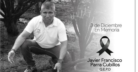 Javier Francisco Parra Cubillos, funcionario de Cormacarena asesinado