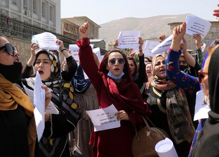 Protesta Afganistán