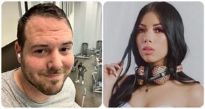 Él es John Poulos, el novio de la DJ Valentina Trespalacios, quien apareció muerta en un contenedor de basura en Bogotá.